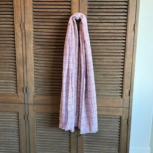 Eileen Fisher Light Purple/Lavender and Grey Scarf.
